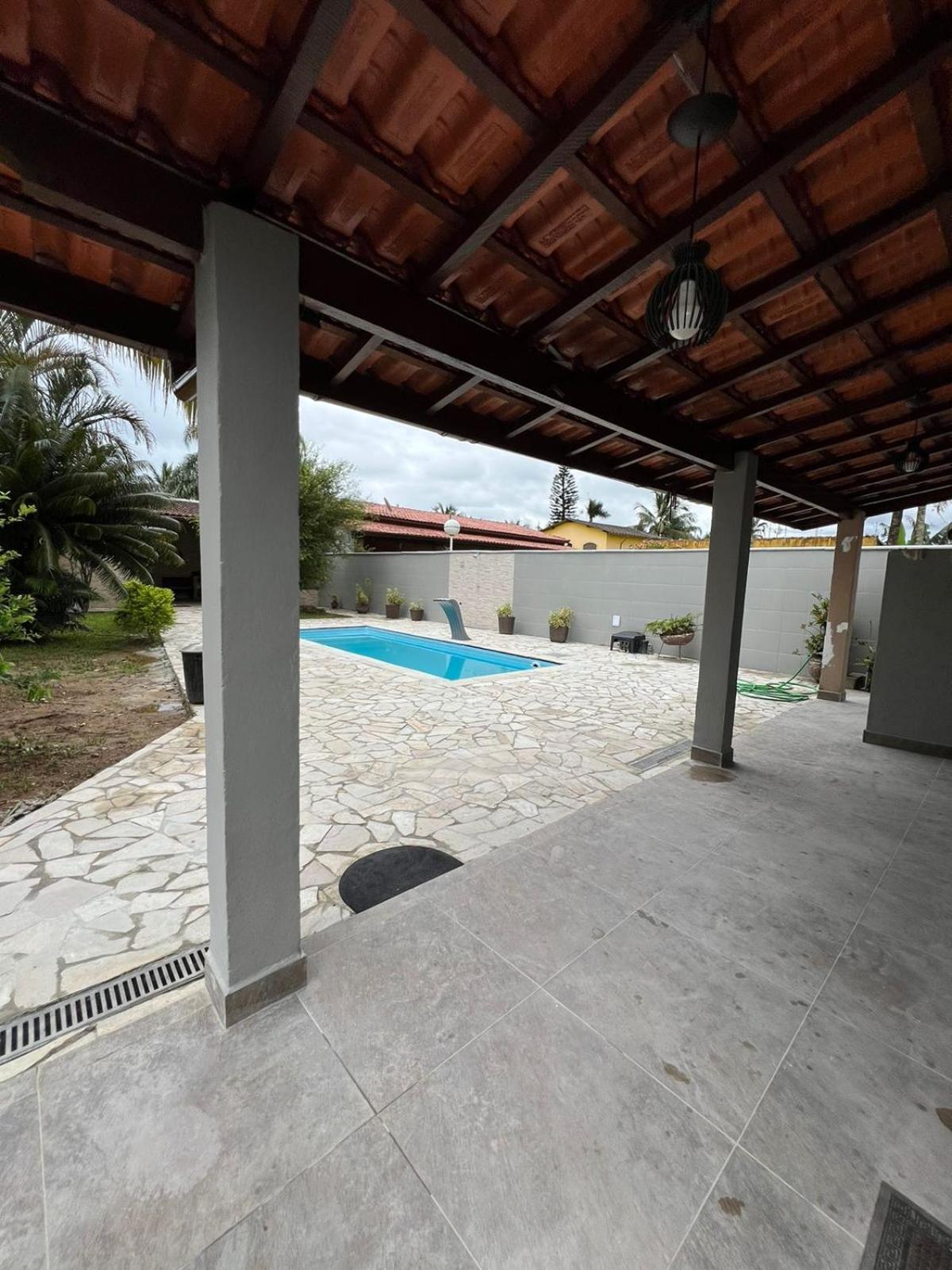 Casa Para Alugar Em Bertioga - Piscina, Wifi E Churrasqueira Exterior foto