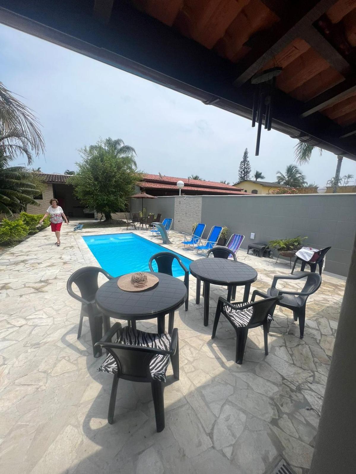Casa Para Alugar Em Bertioga - Piscina, Wifi E Churrasqueira Exterior foto